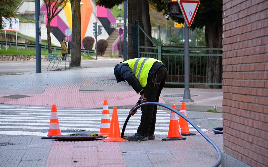 travaux assainissement Jutigny